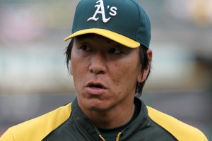 Hideki+Matsui+Seattle+Mariners+v+Oakland+Athletics+UDhSkrJrj2Ll